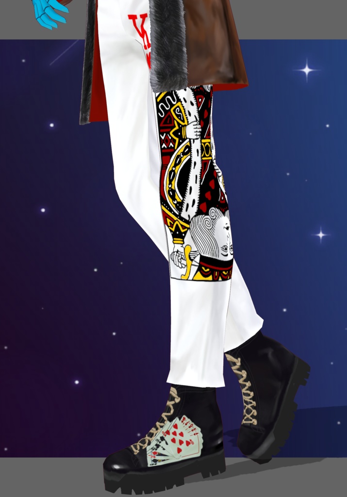 Rebel King OF Hearts.    Vintage Fairytales Alice In Wonderland