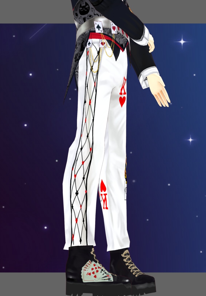 Rebel King OF Hearts.    Vintage Fairytales Alice In Wonderland