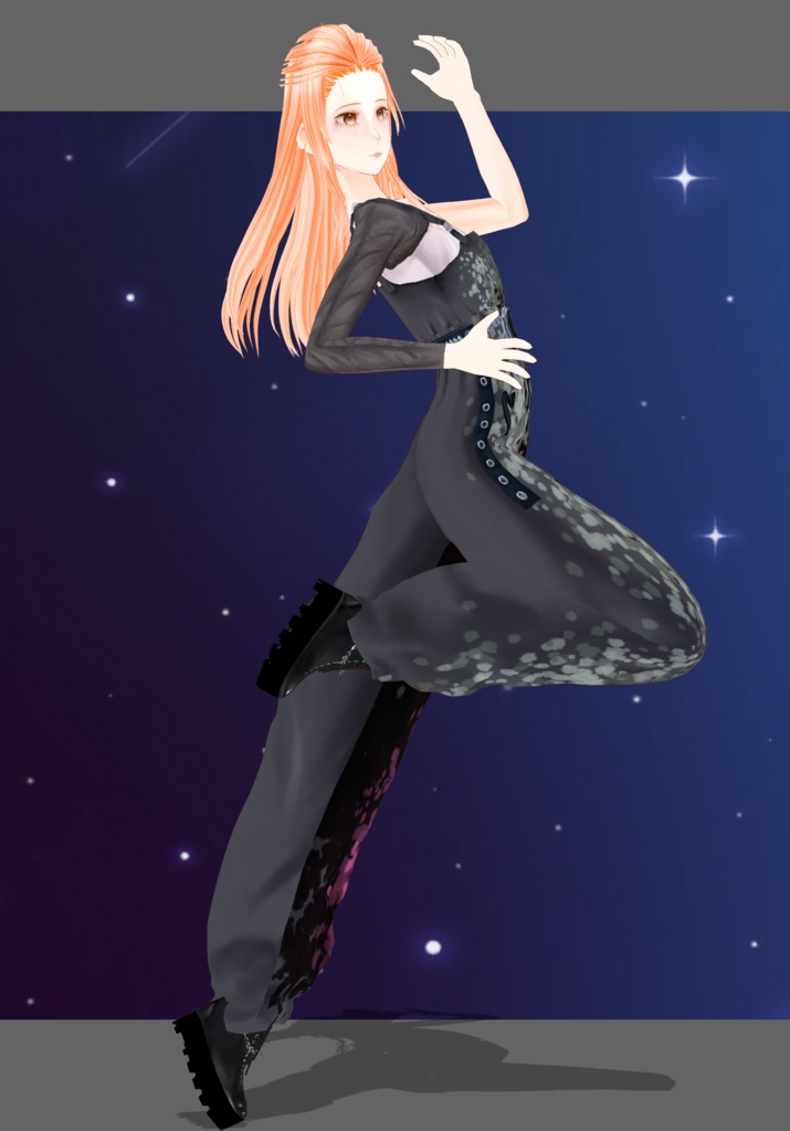 Punk Jumper and Cat Vest Set