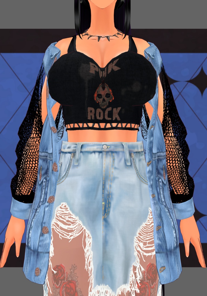 RipsNSkyDenim PunkRock