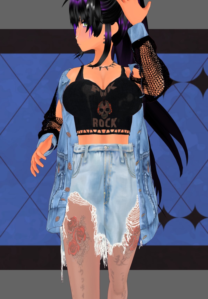 RipsNSkyDenim PunkRock