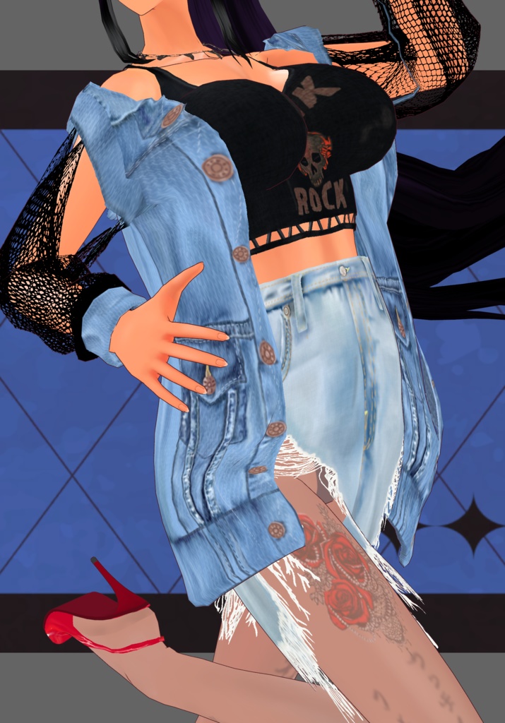 RipsNSkyDenim PunkRock