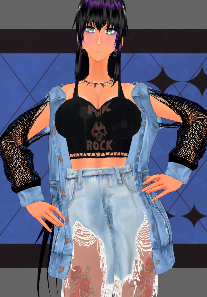 RipsNSkyDenim PunkRock