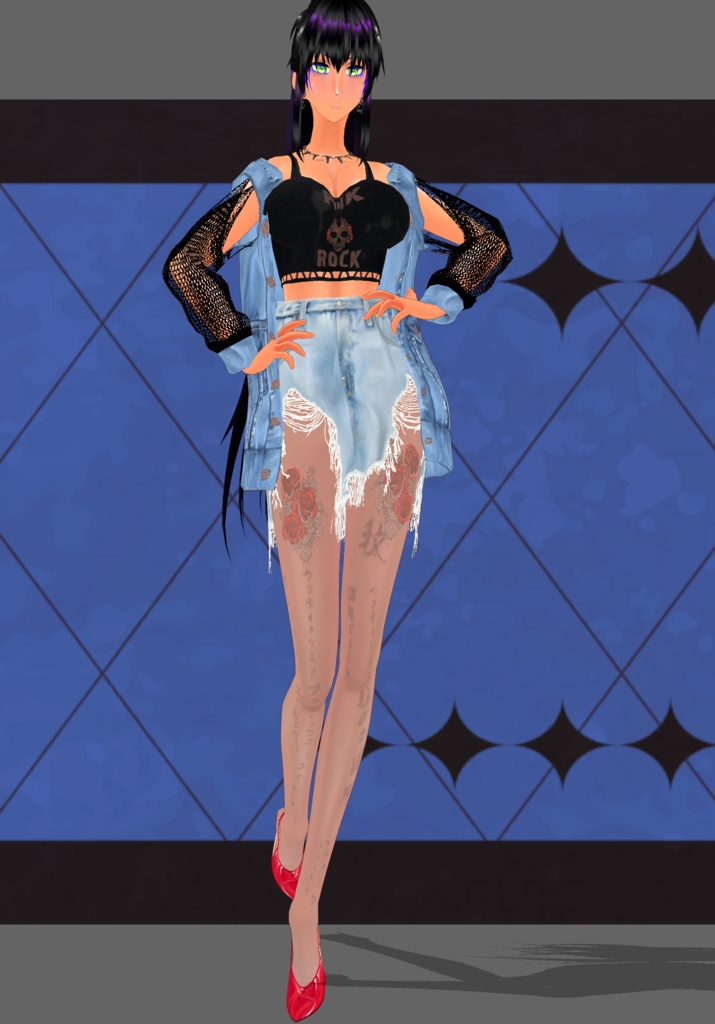 RipsNSkyDenim PunkRock