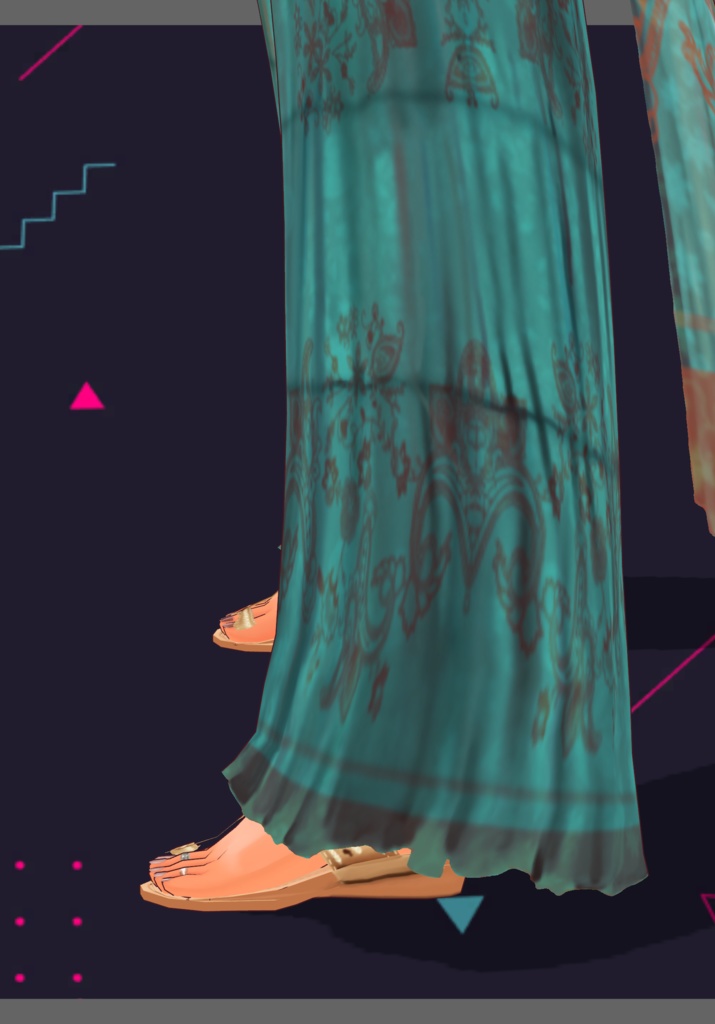 TealBunchPrintSharara Saree. Traditional Indian