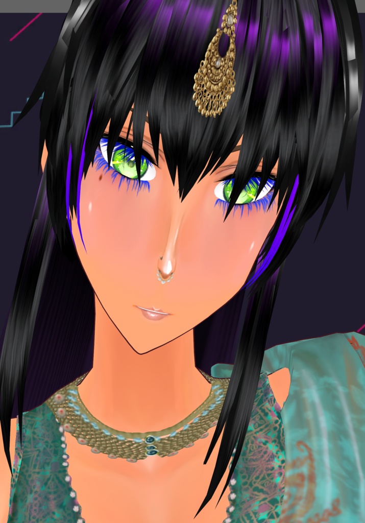 TealBunchPrintSharara Saree. Traditional Indian