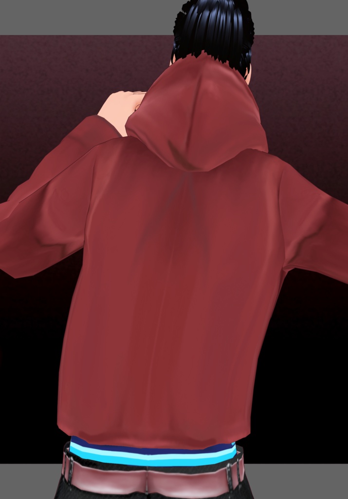 PunkLipHairChain Set.     PunkGrunge