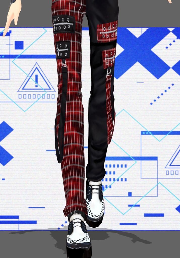 PunkShutterPlaid. Vintage PunkRock