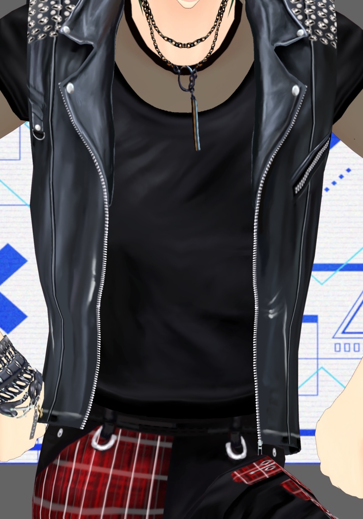 PunkShutterPlaid. Vintage PunkRock