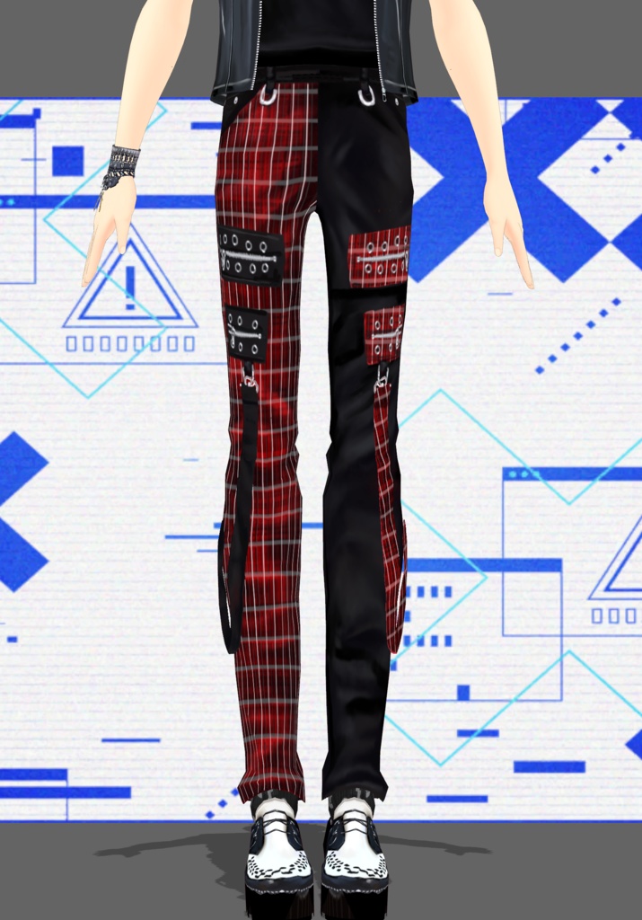 PunkShutterPlaid. Vintage PunkRock