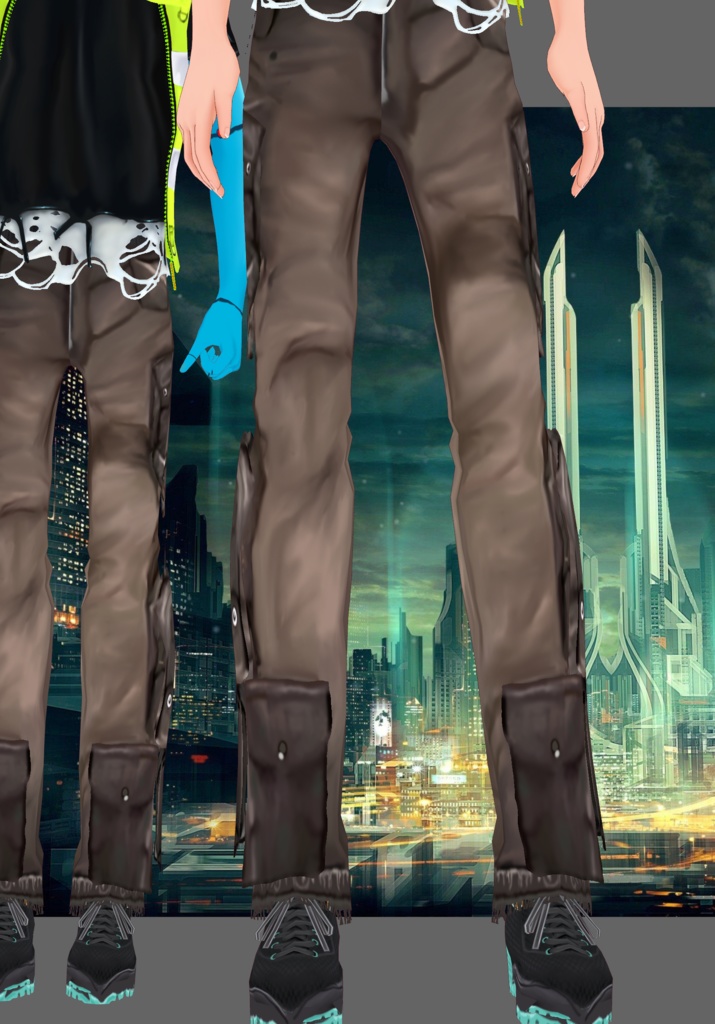 HazardCyberTech Set.    Vintage Cyberpunk & Techwear