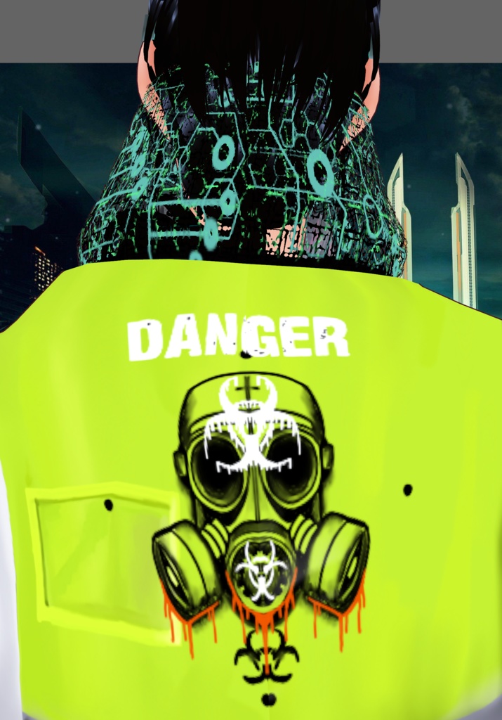 HazardCyberTech Set.    Vintage Cyberpunk & Techwear