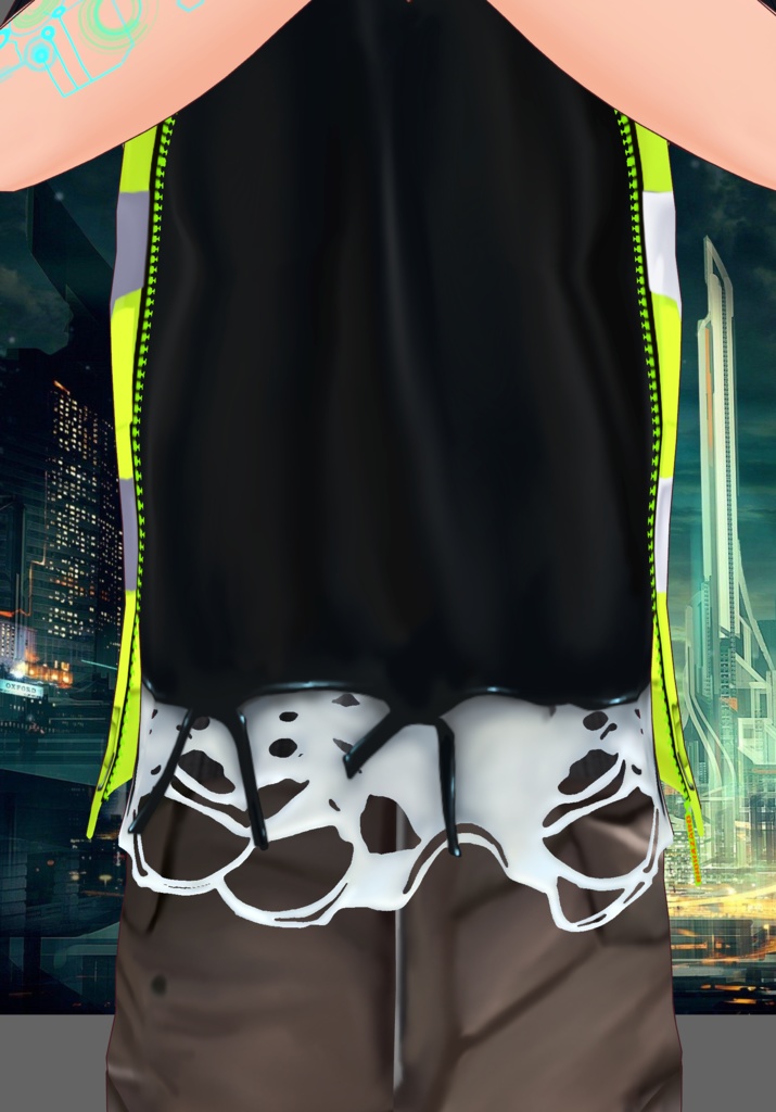 HazardCyberTech Set.    Vintage Cyberpunk & Techwear