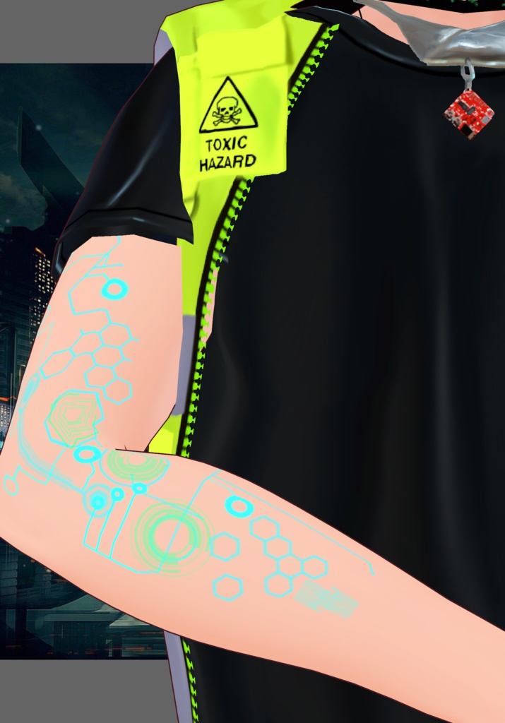 HazardCyberTech Set.    Vintage Cyberpunk & Techwear