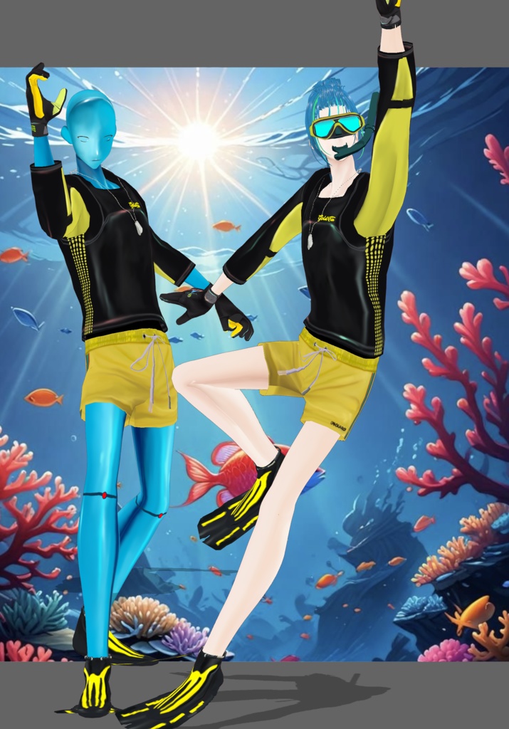 YLBL Snorkel/Scuba Set