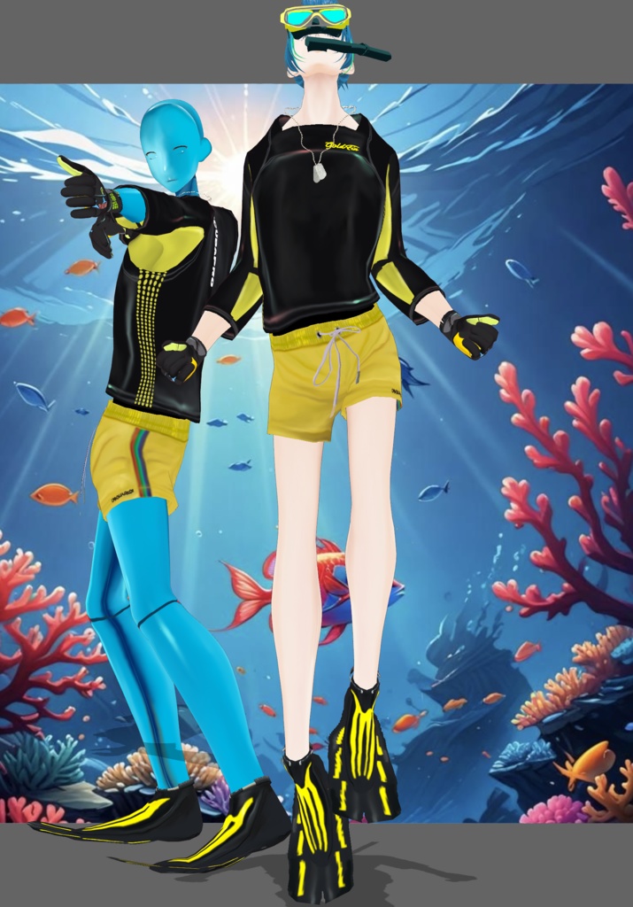 YLBL Snorkel/Scuba Set