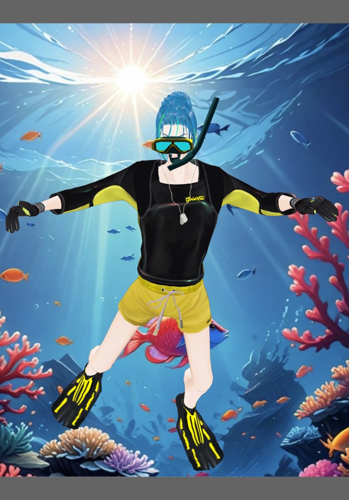 YLBL Snorkel/Scuba Set