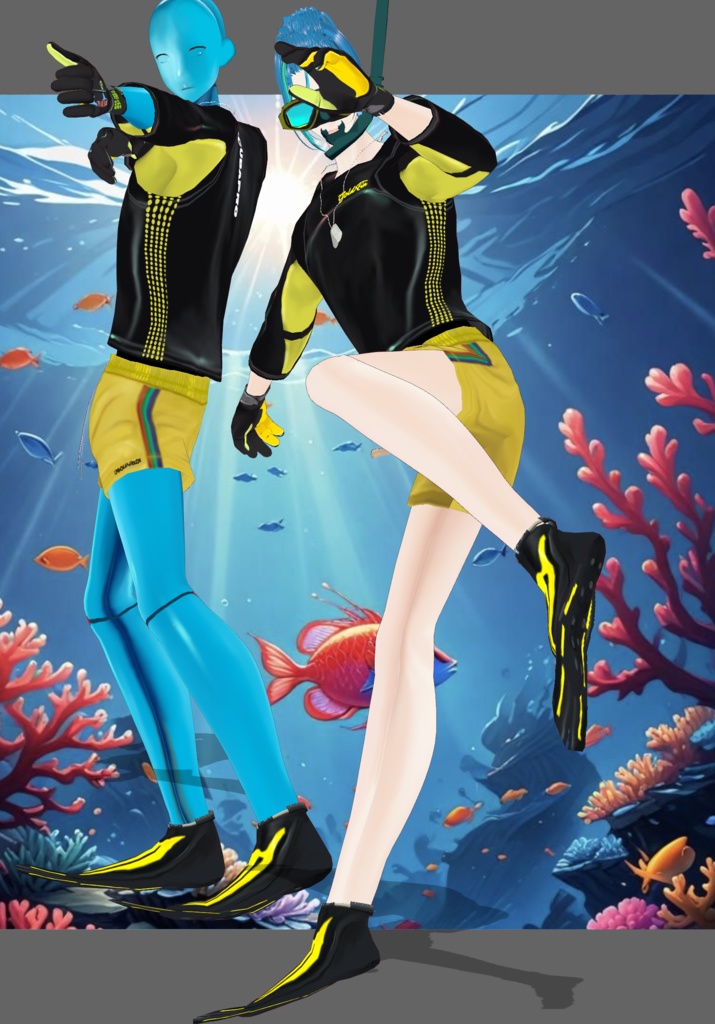 YLBL Snorkel/Scuba Set