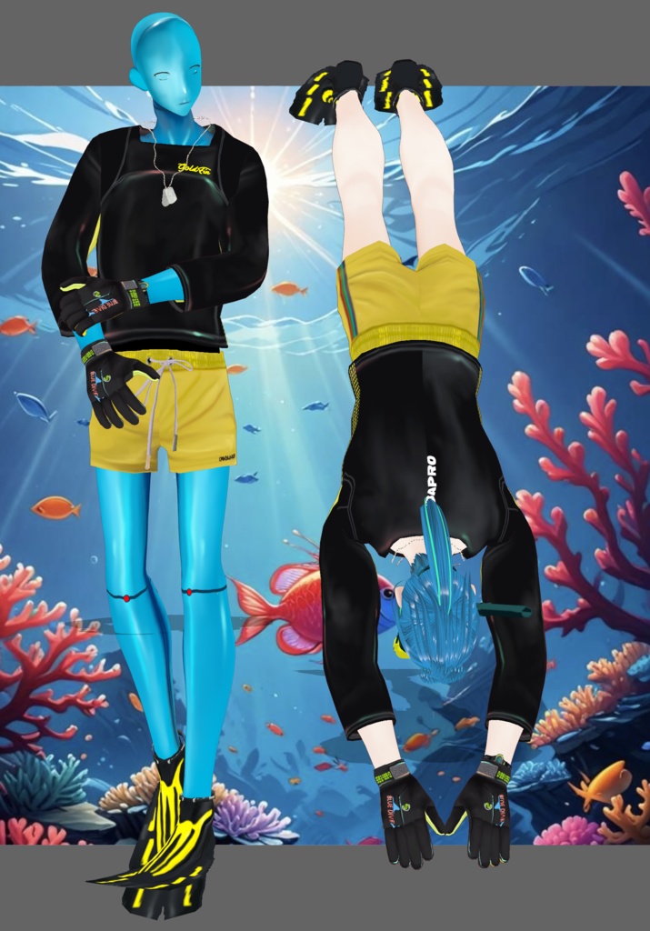 YLBL Snorkel/Scuba Set