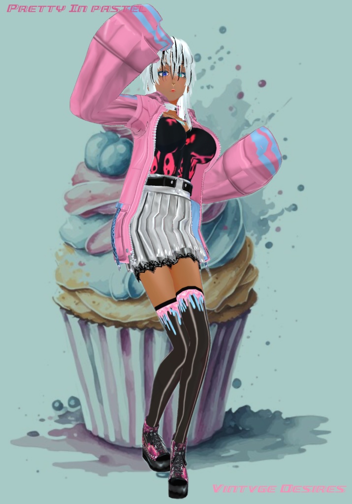 Pretty In Pastel Harajuku Pastel PunkGoth