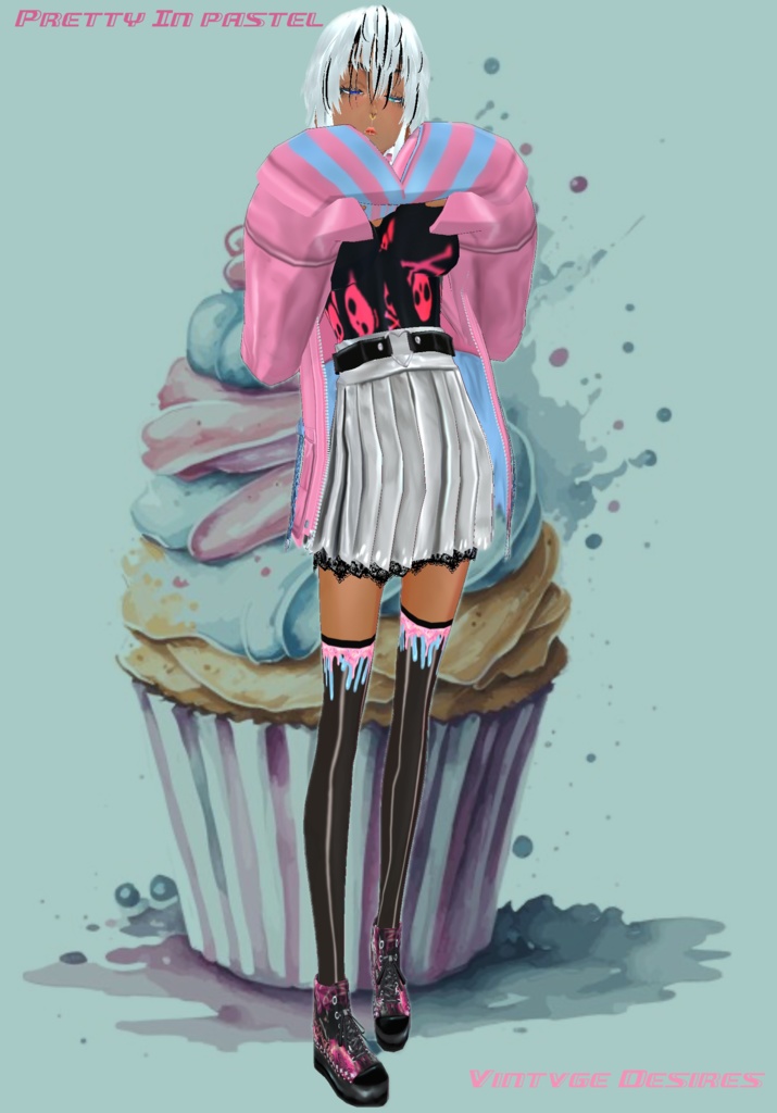 Pretty In Pastel Harajuku Pastel PunkGoth