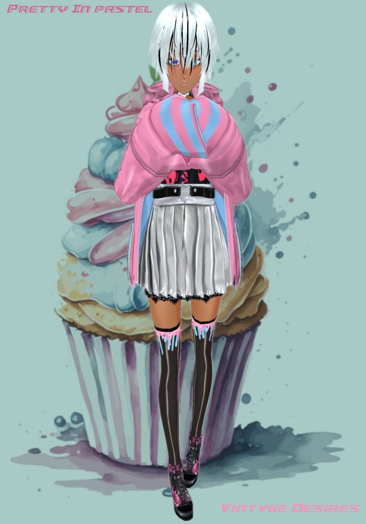 Pretty In Pastel Harajuku Pastel PunkGoth