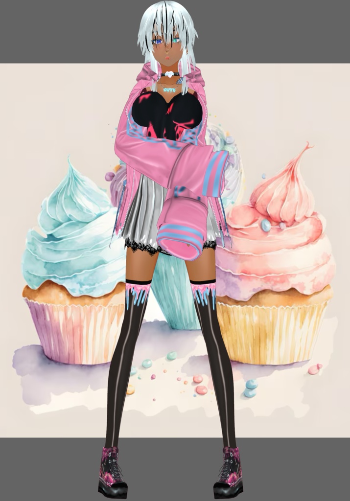 Pretty In Pastel Harajuku Pastel PunkGoth