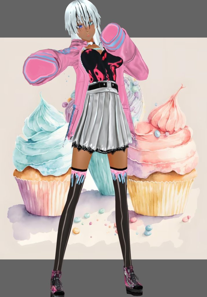 Pretty In Pastel Harajuku Pastel PunkGoth