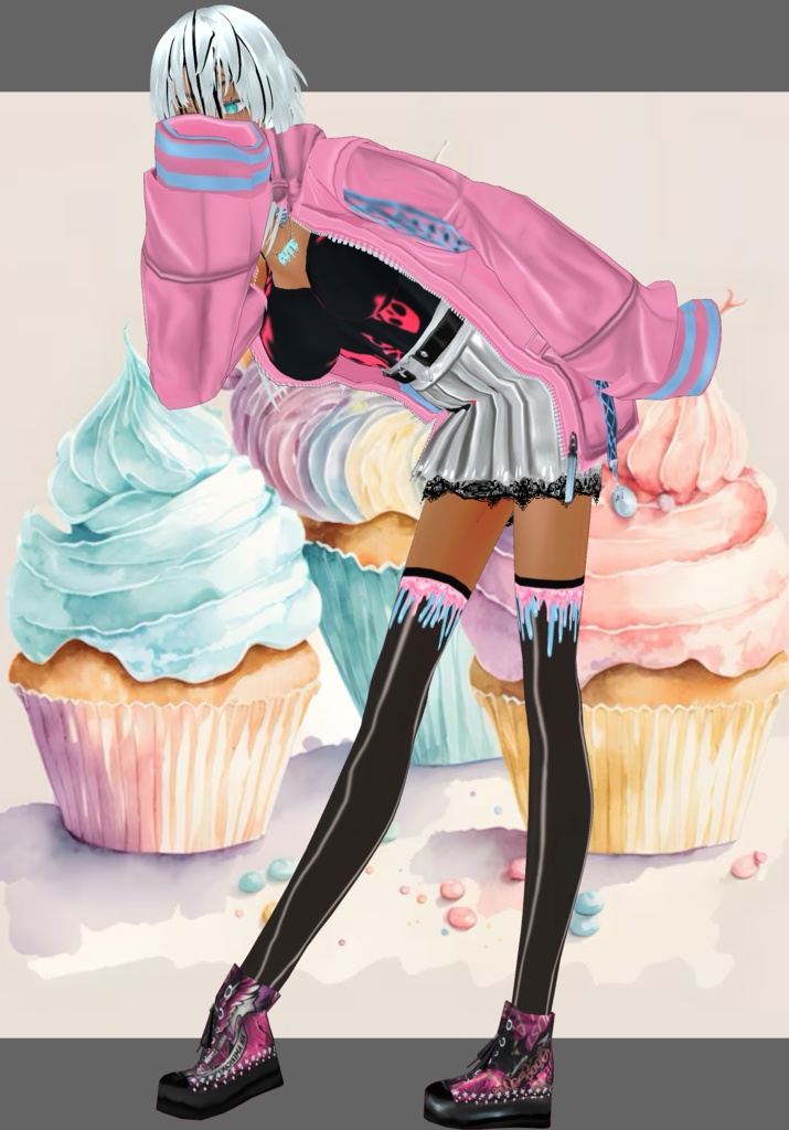 Pretty In Pastel Harajuku Pastel PunkGoth