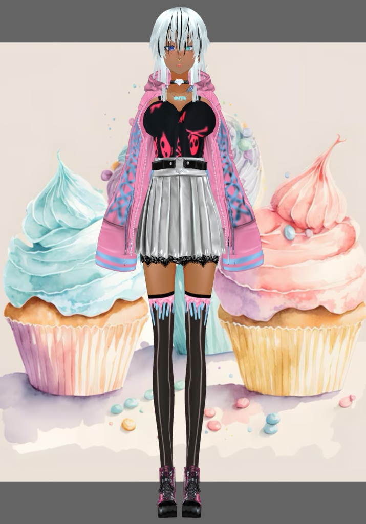 Pretty In Pastel Harajuku Pastel PunkGoth