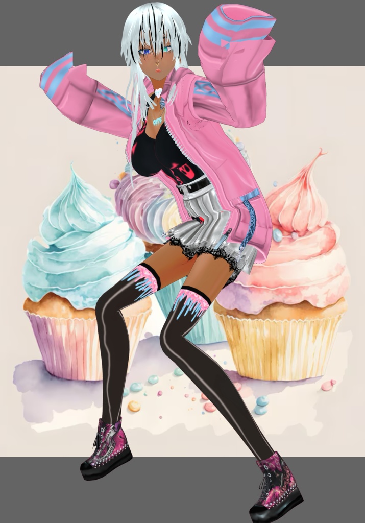 Pretty In Pastel Harajuku Pastel PunkGoth