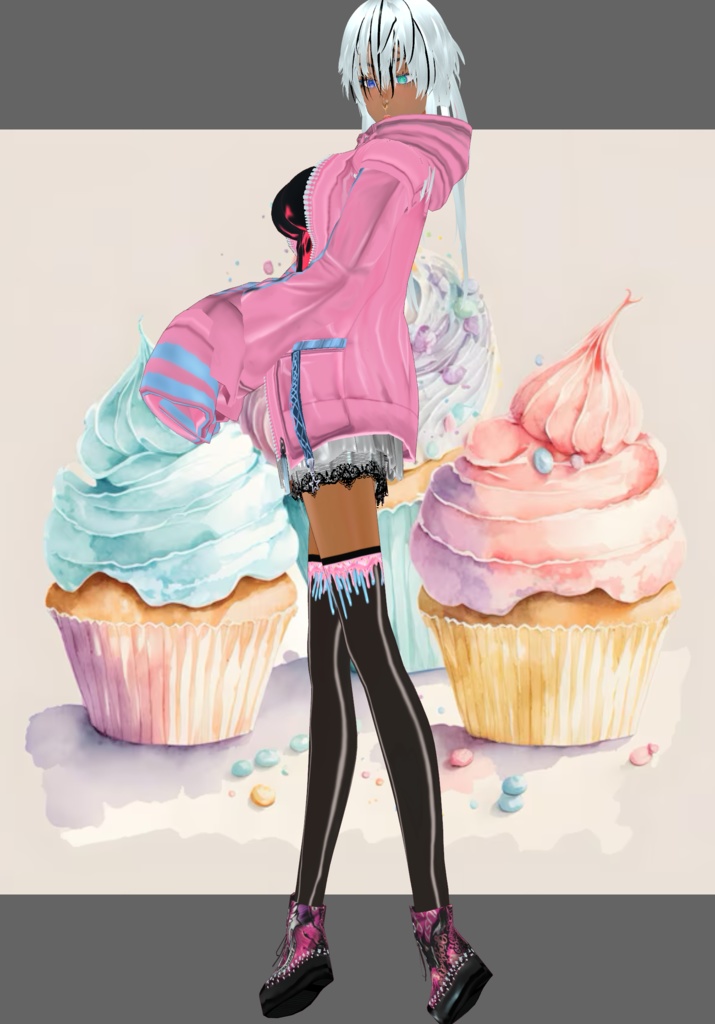 Pretty In Pastel Harajuku Pastel PunkGoth