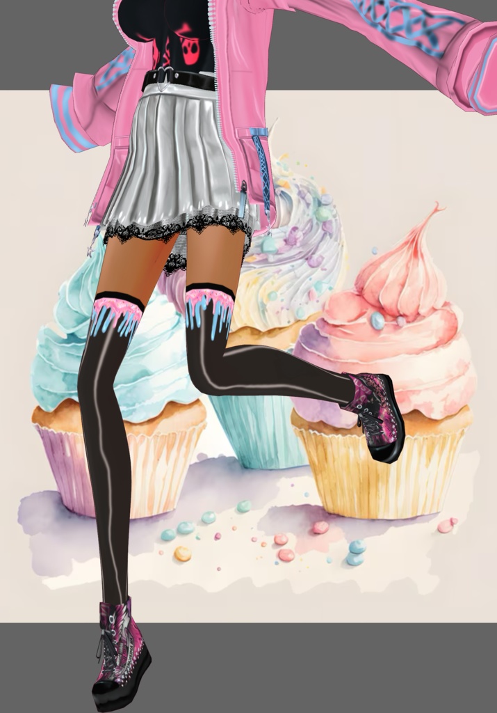 Pretty In Pastel Harajuku Pastel PunkGoth