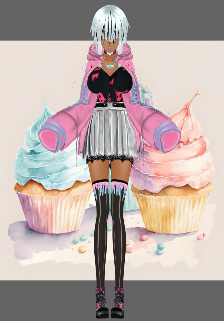 Pretty In Pastel Harajuku Pastel PunkGoth