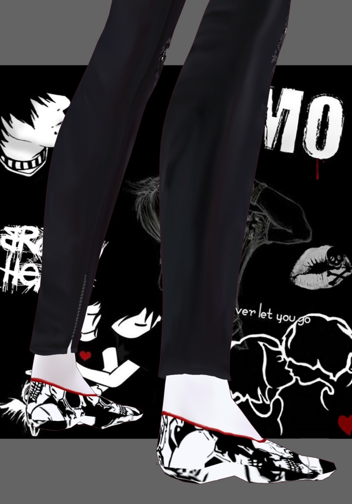 BRW Heartache Emo Vintage 90s Emo