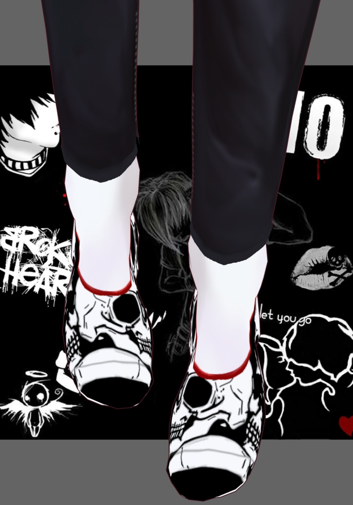 BRW Heartache Emo Vintage 90s Emo