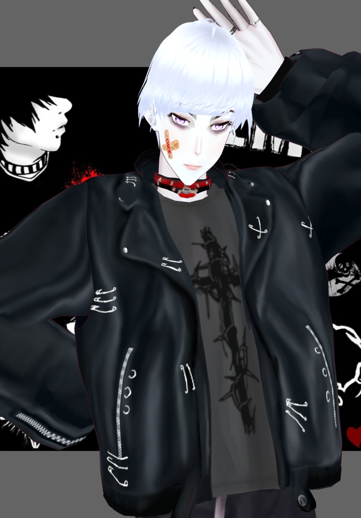 BRW Heartache Emo Vintage 90s Emo