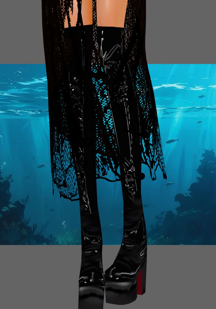 Dark Siren Costume Gothic Halloween