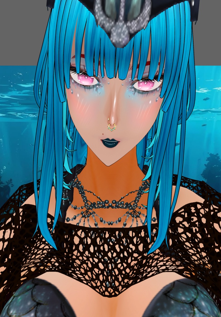 Dark Siren Costume Gothic Halloween