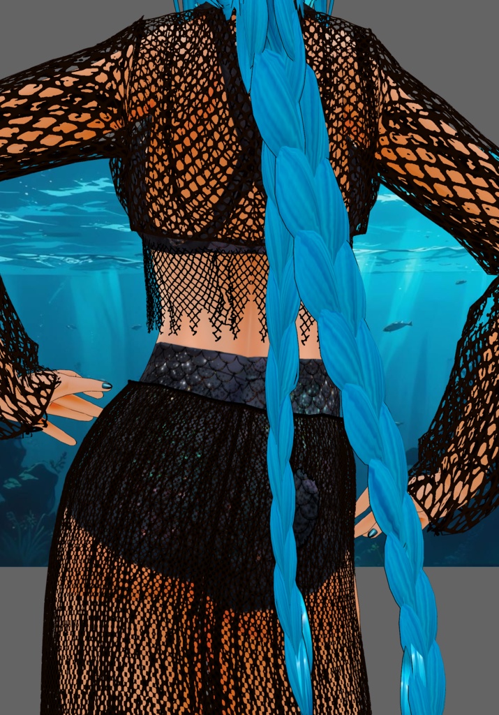 Dark Siren Costume Gothic Halloween