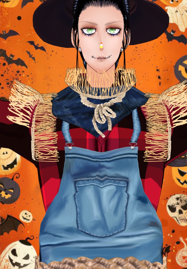 GrungeScarecrow       Vintage Halloween, Thanksgiving, Fall