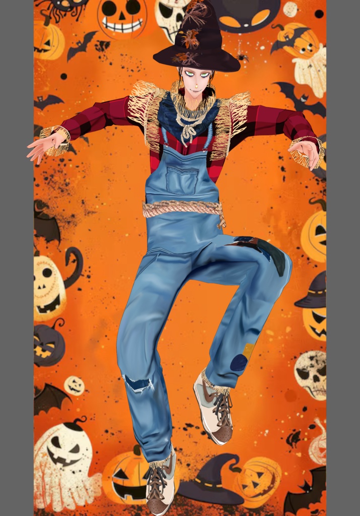 GrungeScarecrow       Vintage Halloween, Thanksgiving, Fall