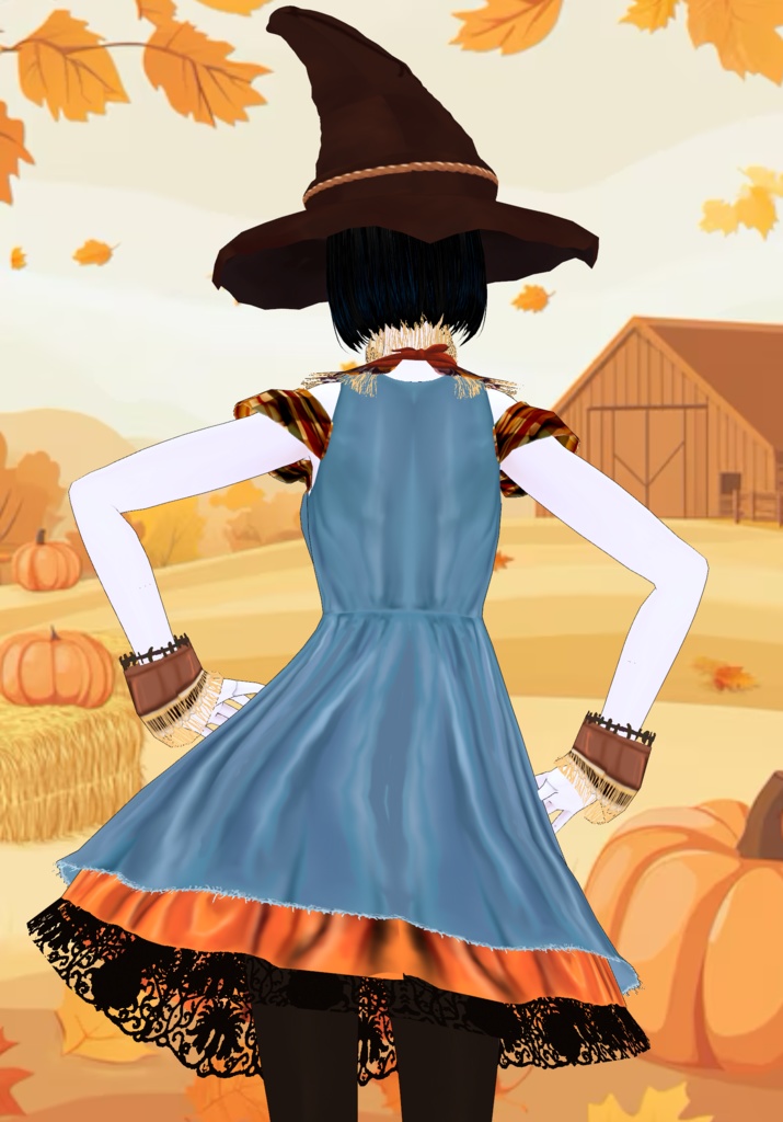 SexyScarecrow. Vintage Autumn, Thanksgiving, Halloween