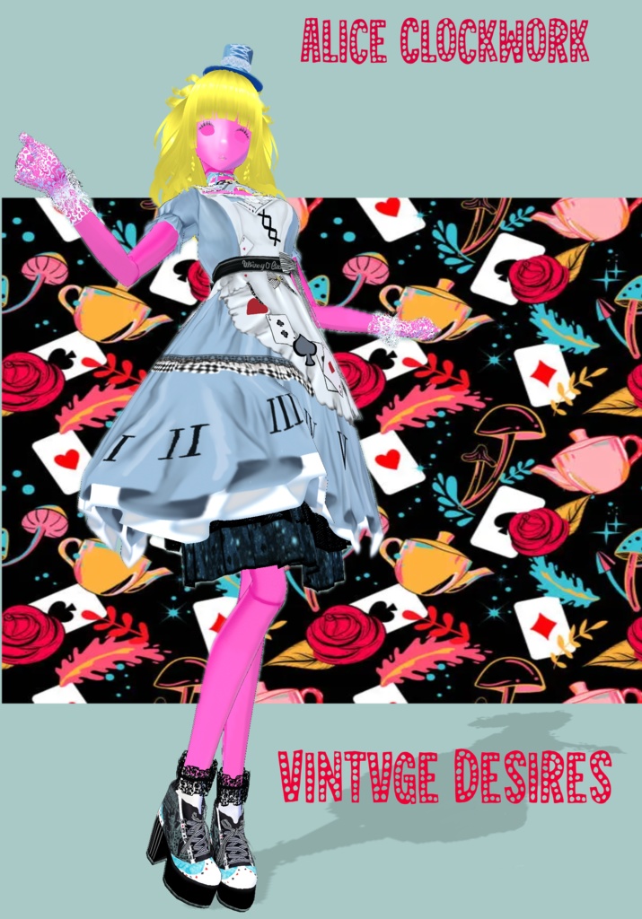 AliceClockwork   Vintage Fairytale