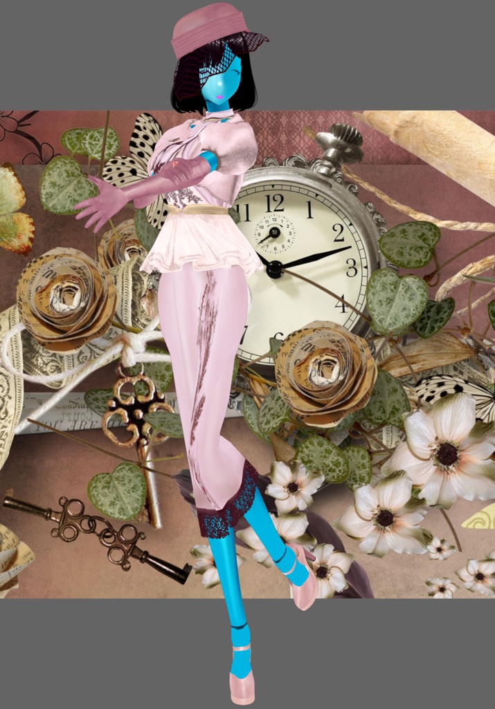 2Blush PeplumDress Set