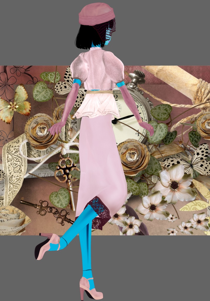 2Blush PeplumDress Set