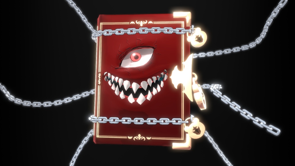 「🎁無料/FREE」VRM 3Dモデル : Iva Hellock's Manebook