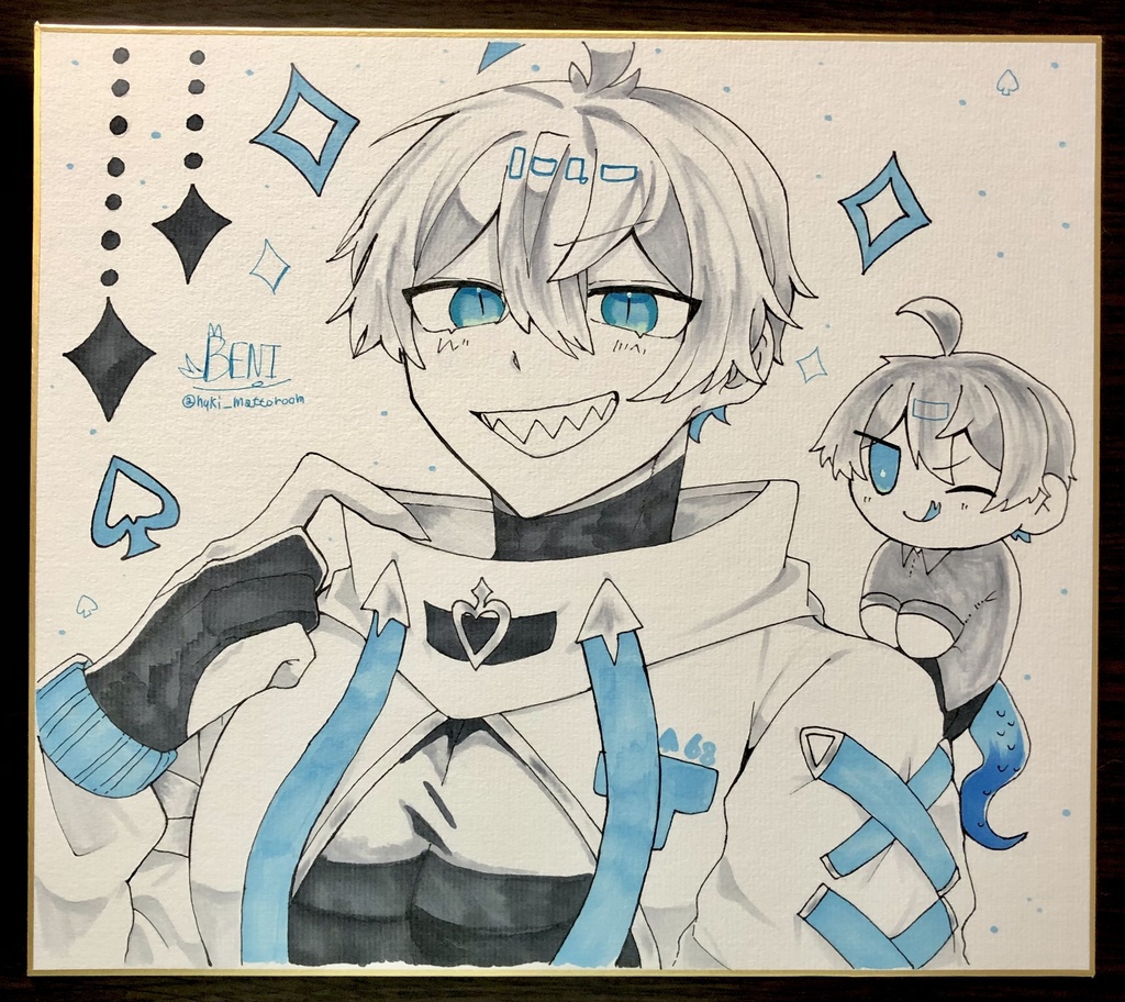 〖色紙〗トミー・ツッペリン