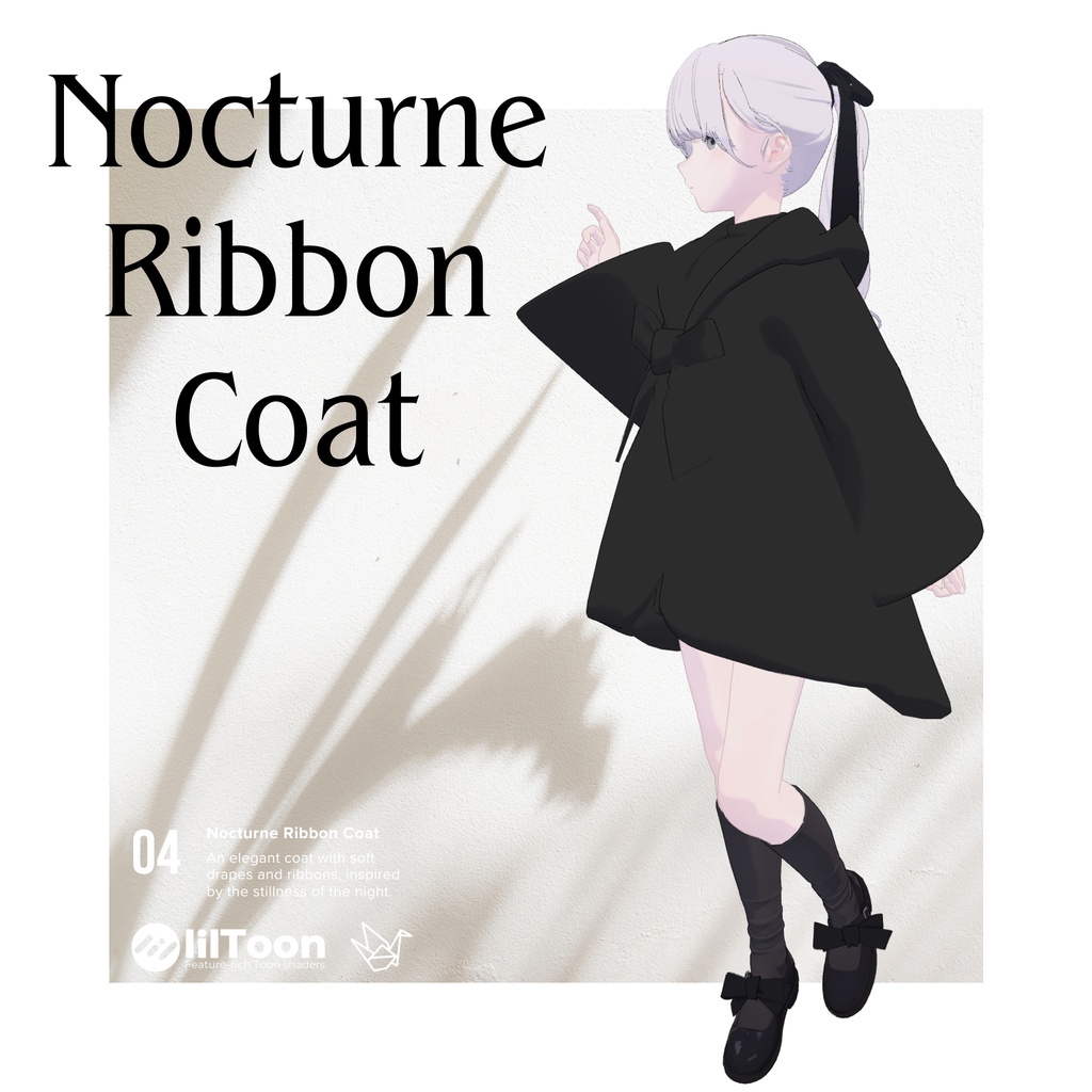 [Lapwing専用]Nocturne Ribbon Coat