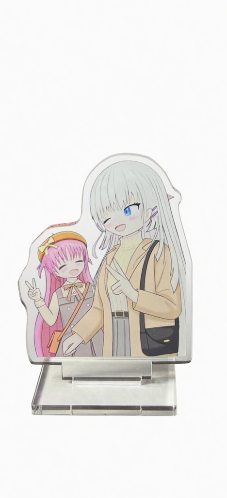 サマポケ　しろは&うみ　お出かけミニアクリルスタンド